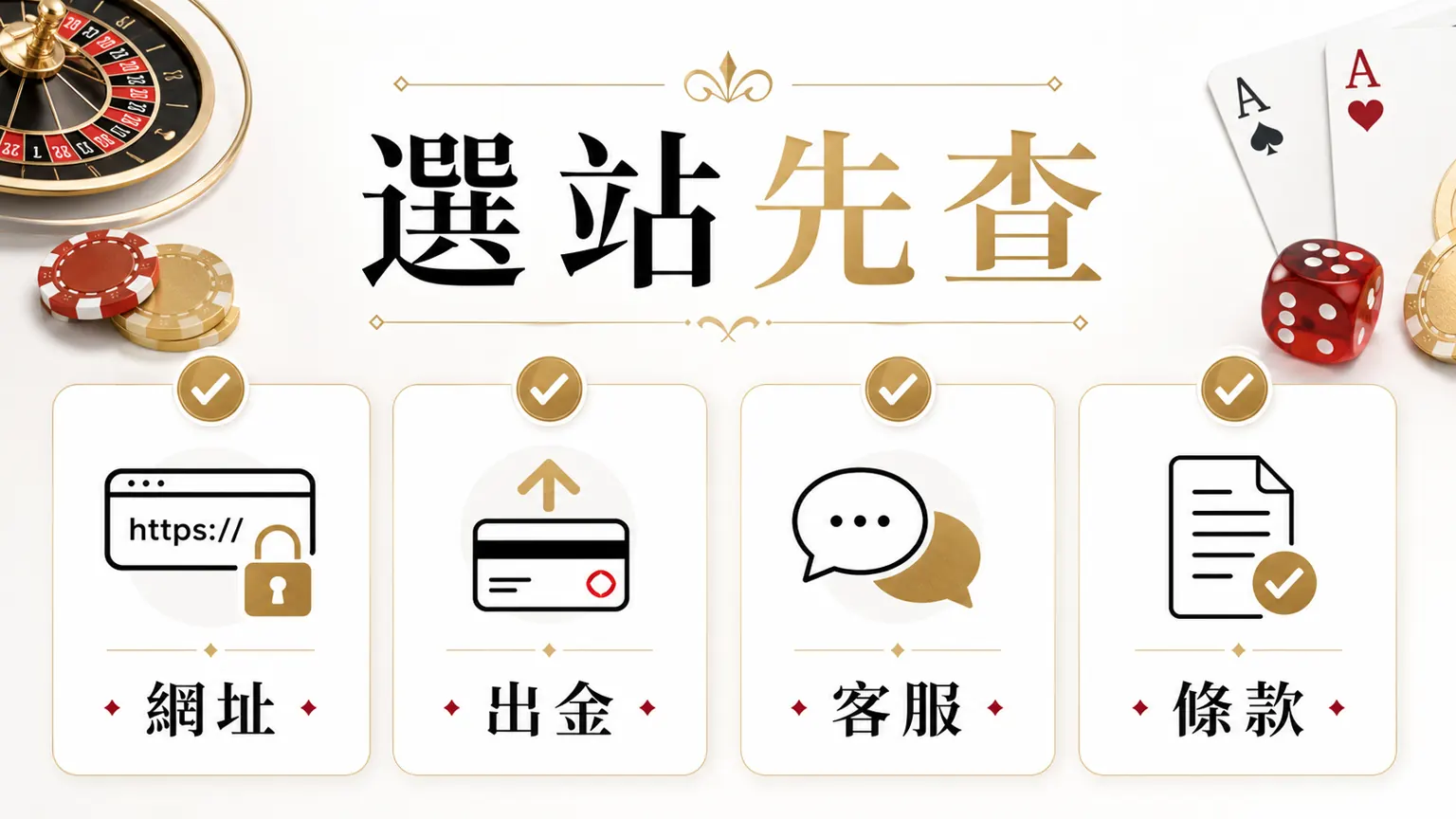 線上娛樂城選站前檢查圖