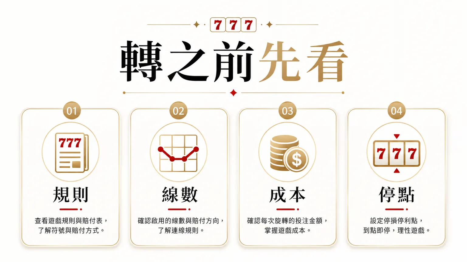 777老虎機轉之前檢查圖