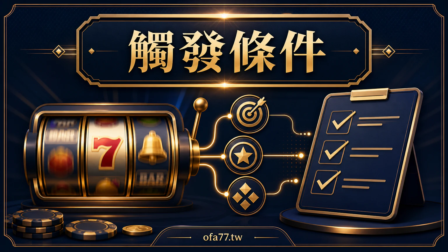 鉅城娛樂城觸發條件視覺整理圖