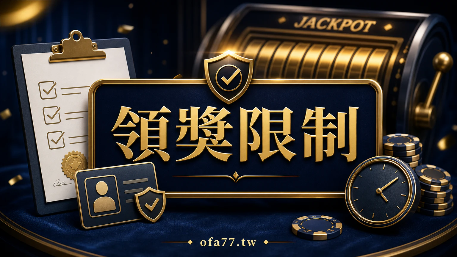 鉅城娛樂城領獎限制視覺整理圖