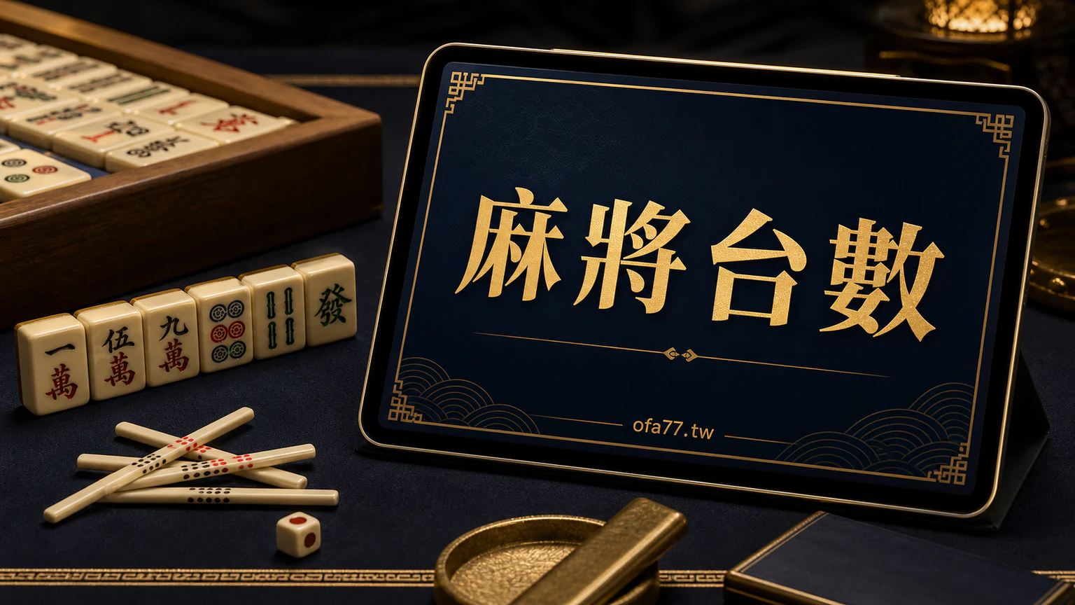 台灣麻將台數怎麼算？常見牌型、計台流程與新手檢查表