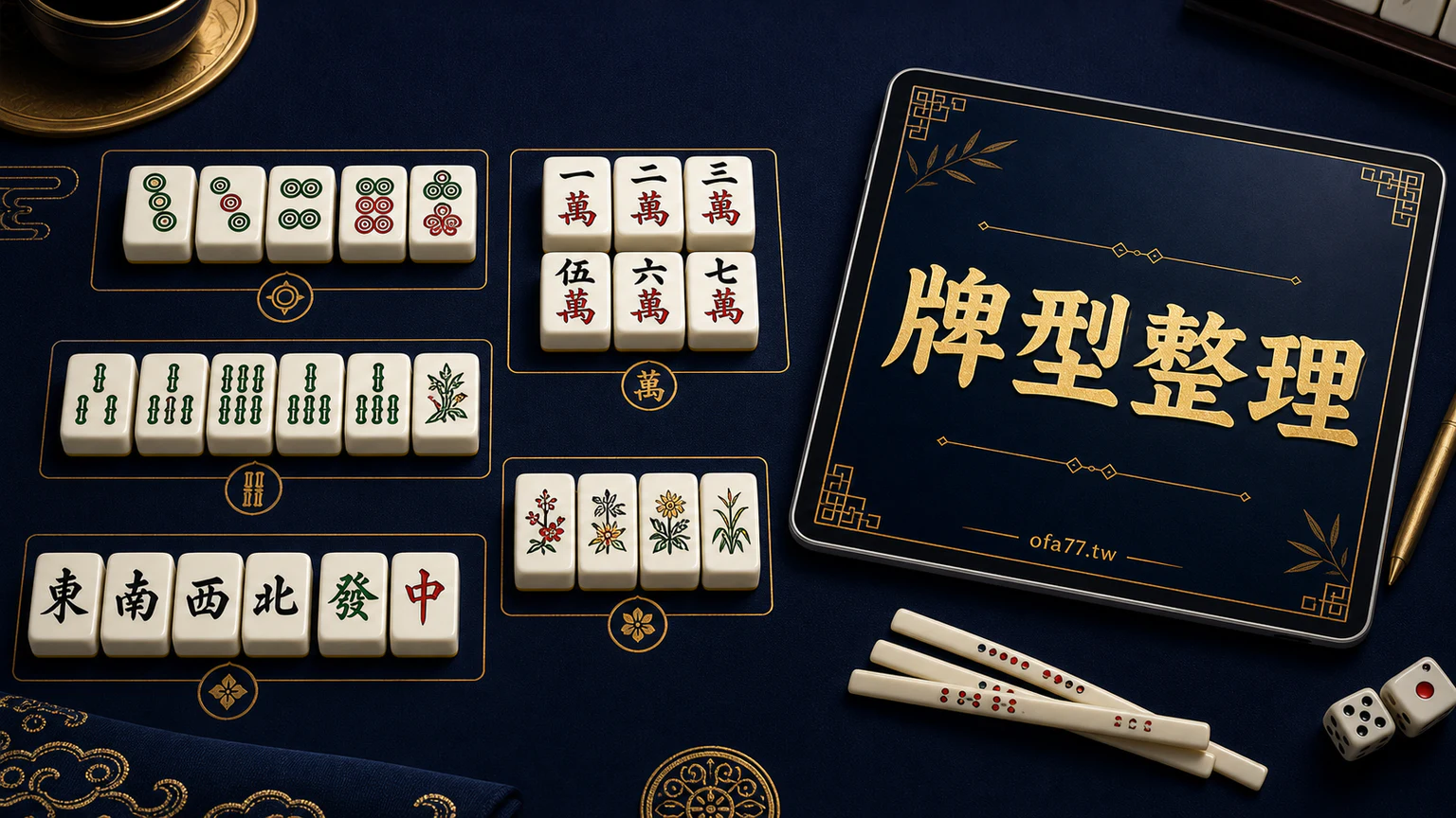 鉅城娛樂城牌型整理視覺整理圖
