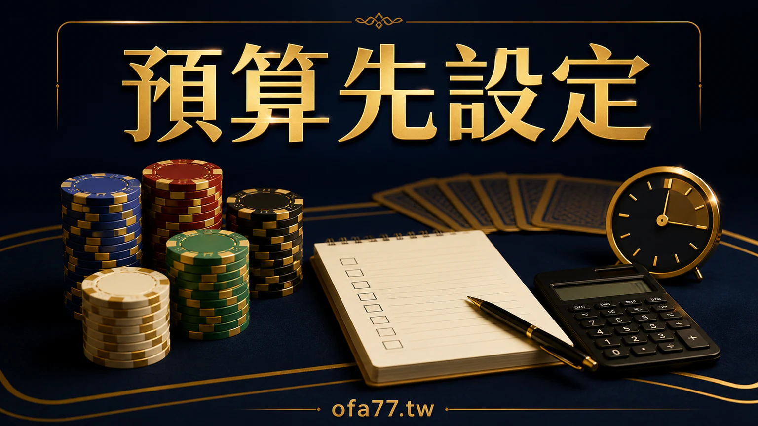 鉅城娛樂城預算先設定視覺整理圖