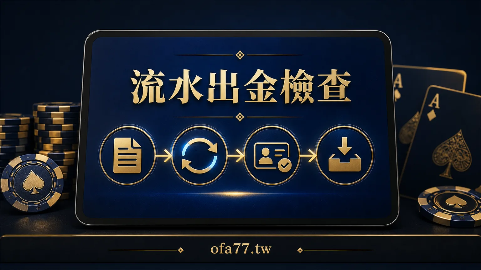 免費體驗金流水條件與出金前帳號驗證檢查流程