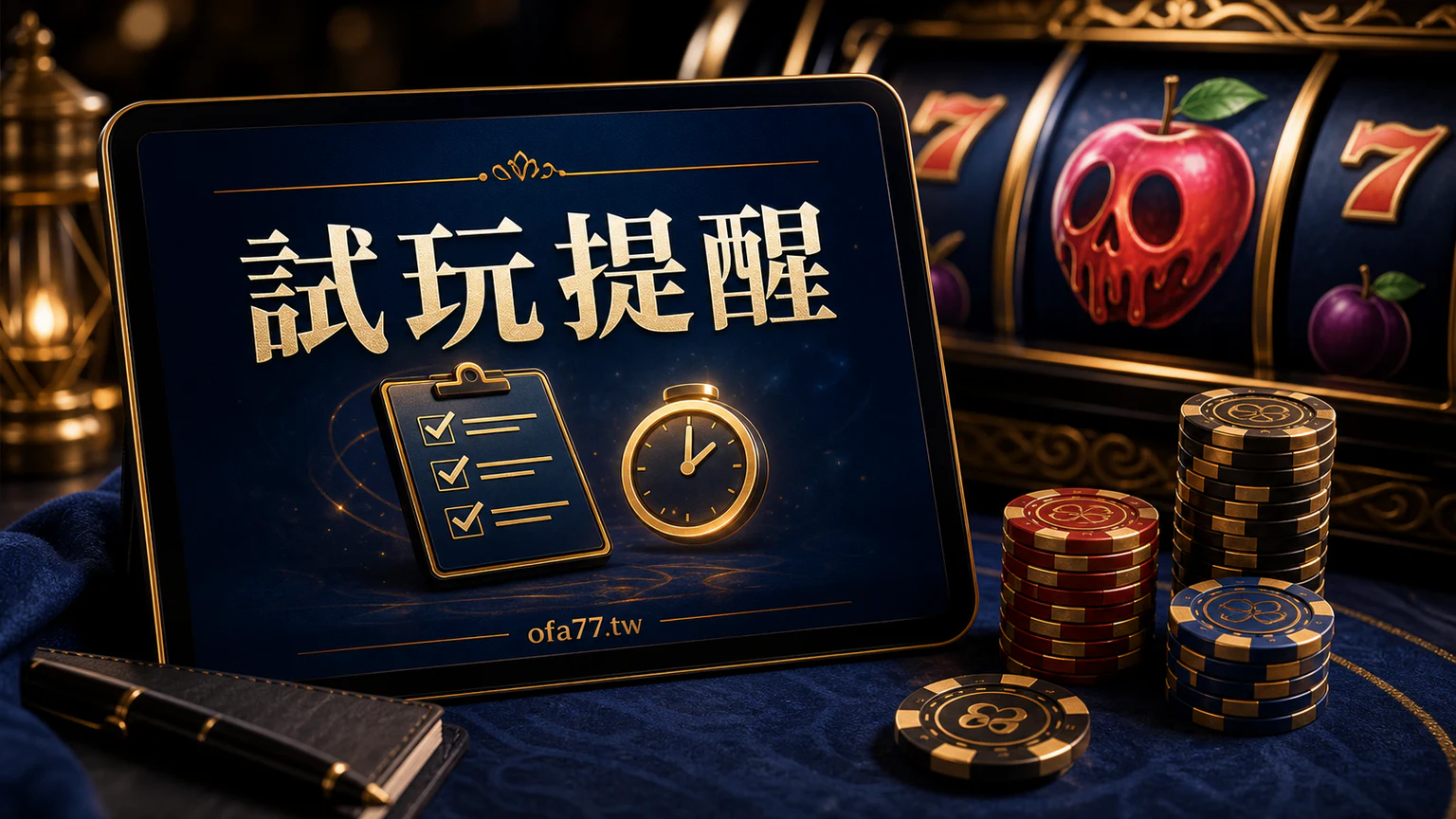 鉅城娛樂城試玩提醒視覺整理圖