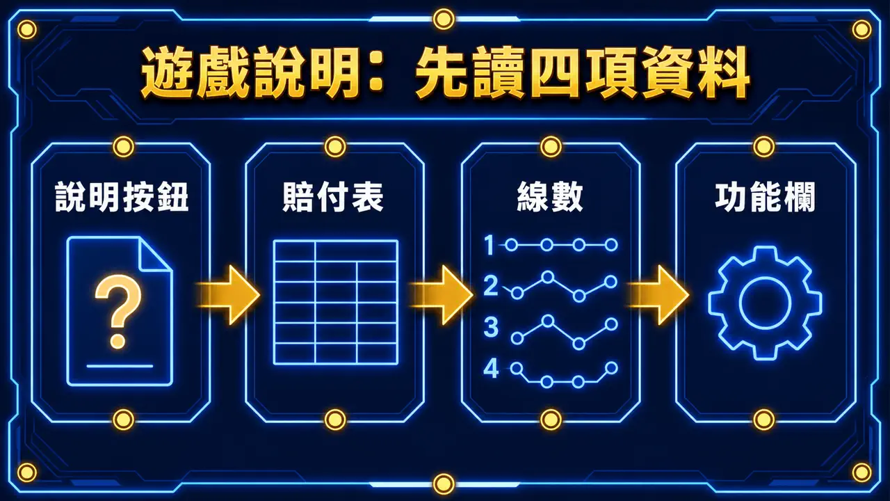 鉅城娛樂城老虎機遊戲說明主視覺整理圖