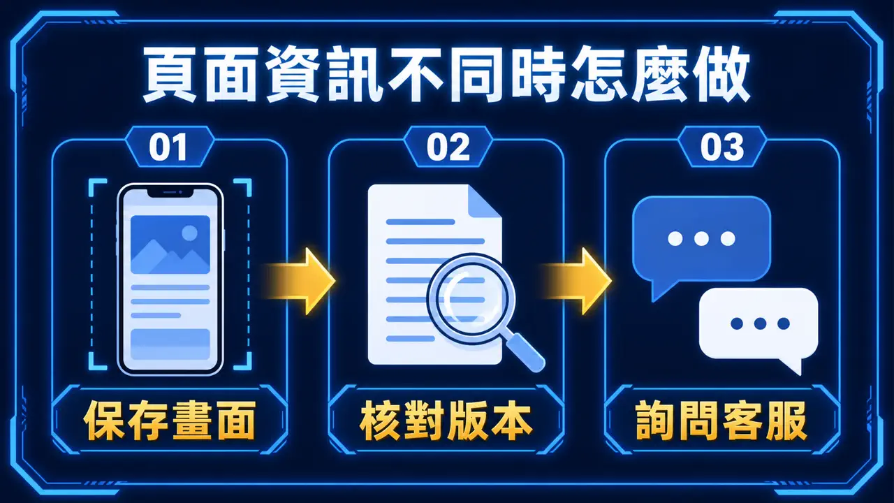 鉅城娛樂城每次換遊戲都重新讀一次說明。操作提醒圖