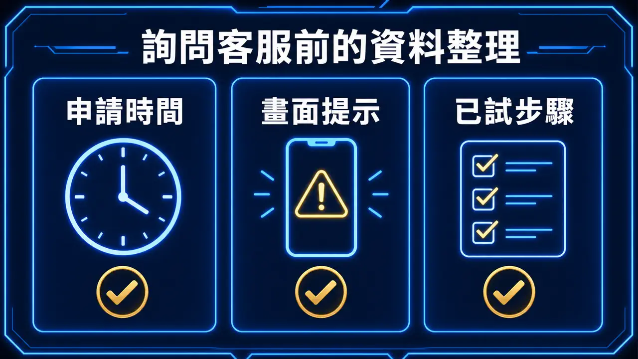 鉅城娛樂城保留申請時間、錯誤提示與已填欄位的畫面。操作提醒圖