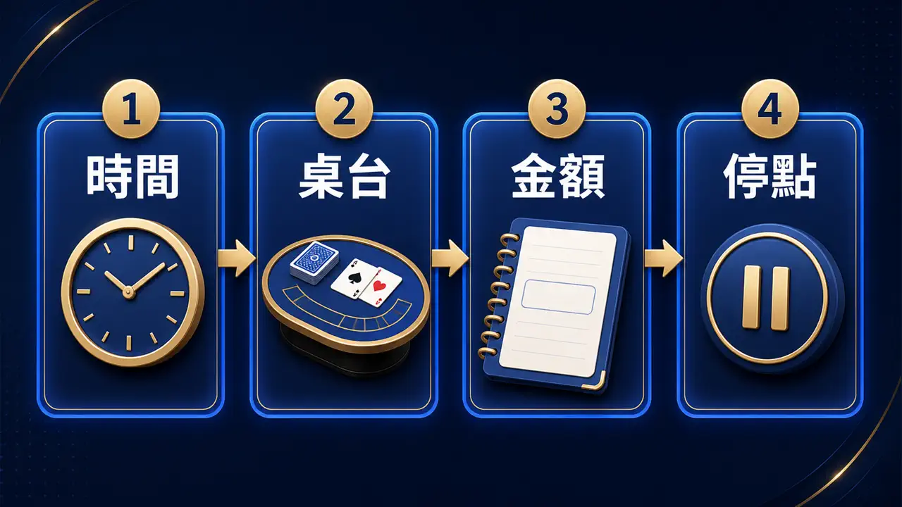 百家樂投注紀錄怎麼做？紀錄欄位、停點與常見誤區