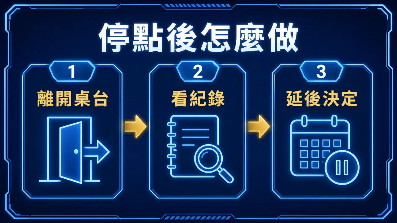 鉅城娛樂城關閉自動或快速操作功能,讓自己有空白時間。操作提醒圖